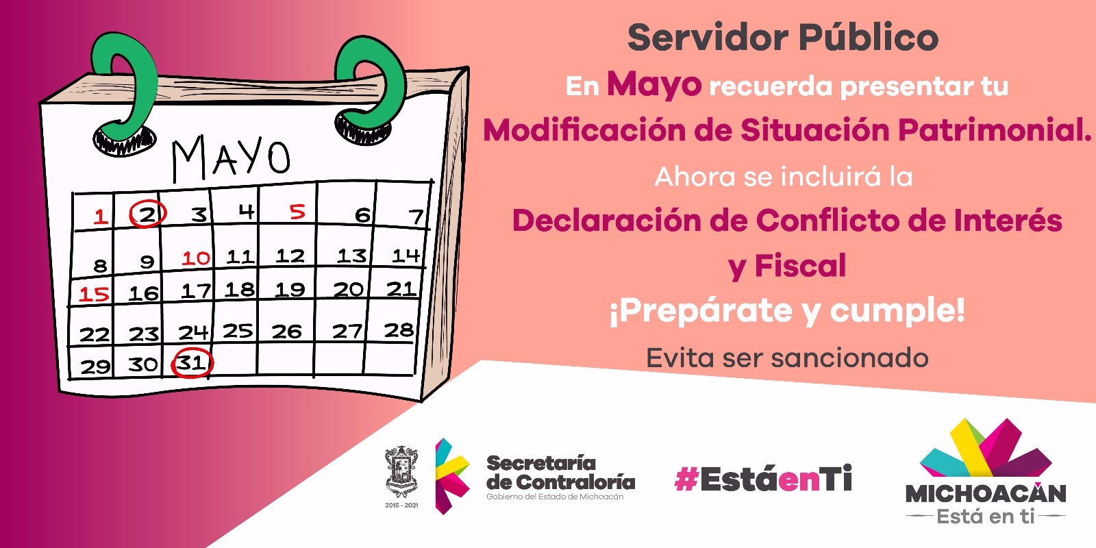 Secoem Restan 15 DÍas Para Presentar Tu DeclaraciÓn Anual De